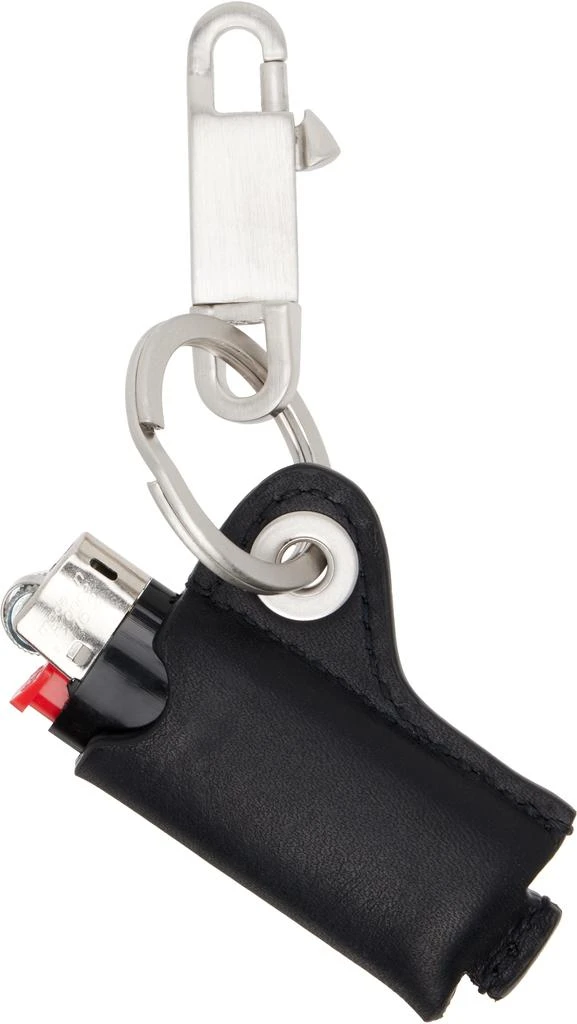 Rick Owens Black Concordians Mini Lighter Holder Keychain 3