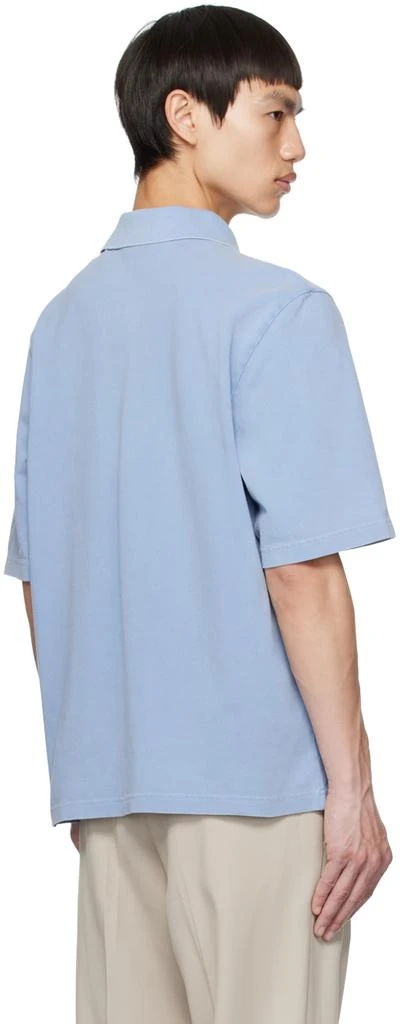 Filippa K Blue Boxy Polo 3