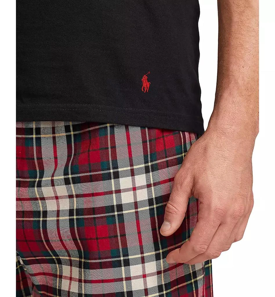 Ralph Lauren Men's 5+1 Free Bonus Pack Cotton Classic-Fit V-Neck Undershirts 3