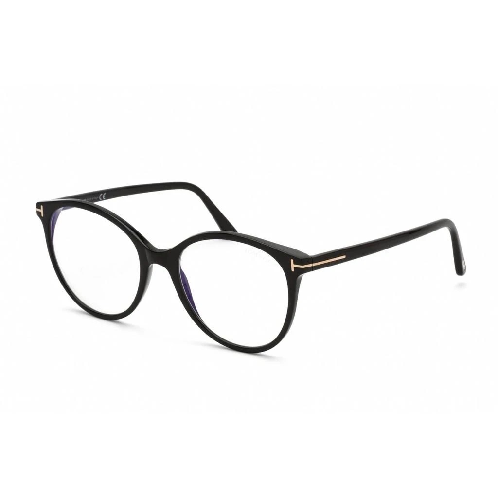 Tom Ford Tom Ford Women's Eyeglasses - Cat Eye Shape Shiny Black Plastic Frame | FT5742-B 001 1