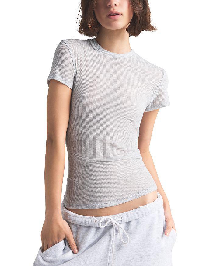 Paloma Wool Blue & White Loana T-shirt - T-Shirts - BeyondStyle