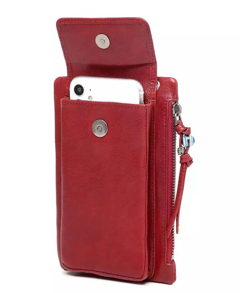 OLD TREND Women
s Genuine Leather Northwood Phone Carrier 2