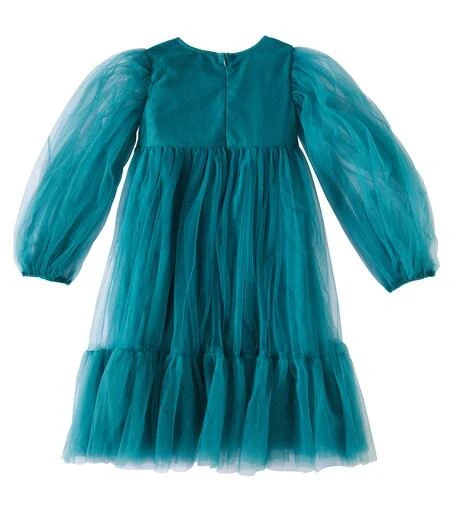 tutu jersey dress Rock Your Baby - Girls Ivory & Pink Jersey Tutu Dress