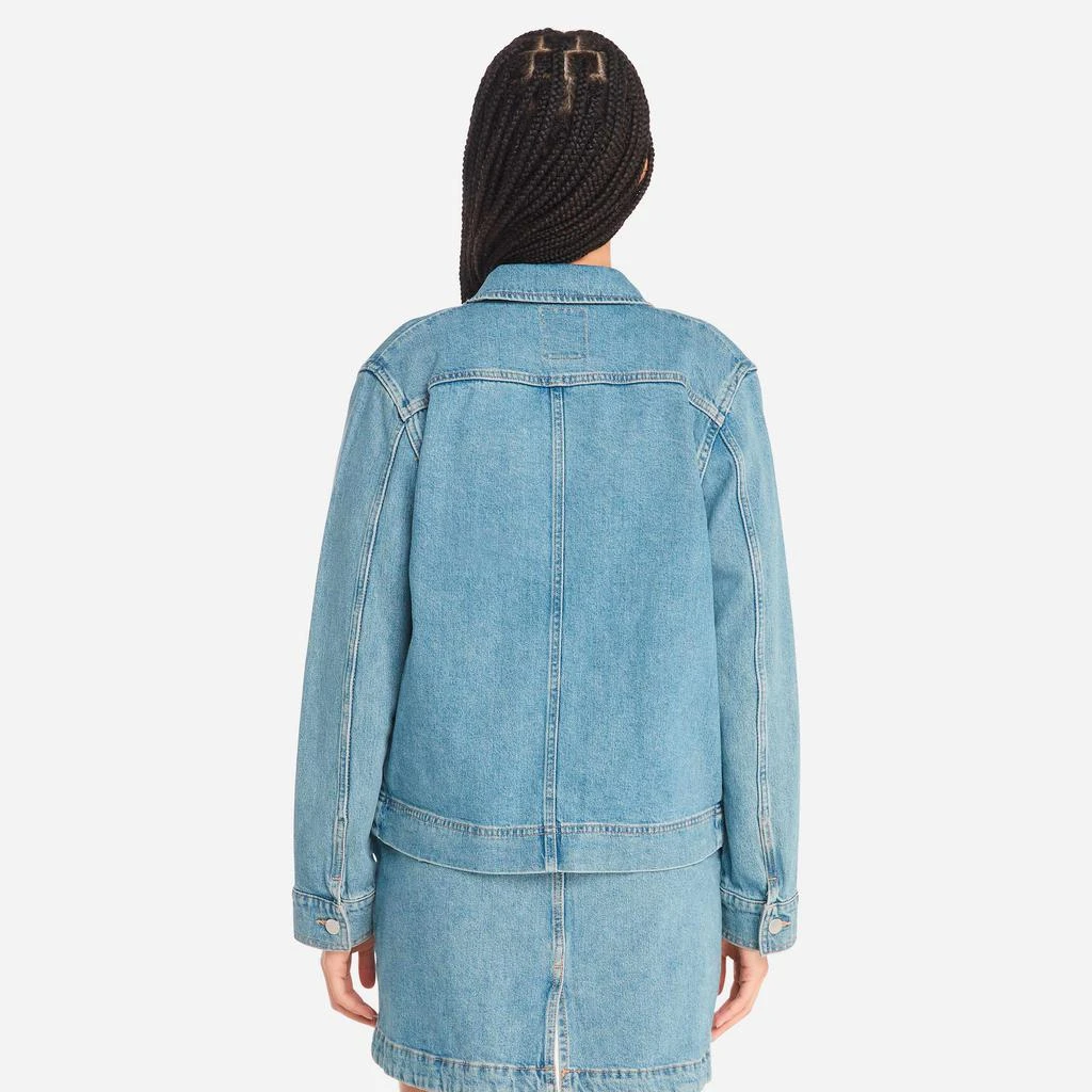 Timberland Women's Denim Chore Jacket with Refibra Technology 2
