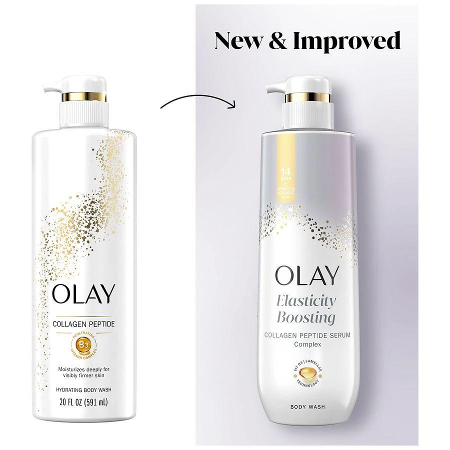 Olay Elasticity Boosting Body Wash Collagen Peptide Serum Complex Collagen Peptide Serum Complex 2