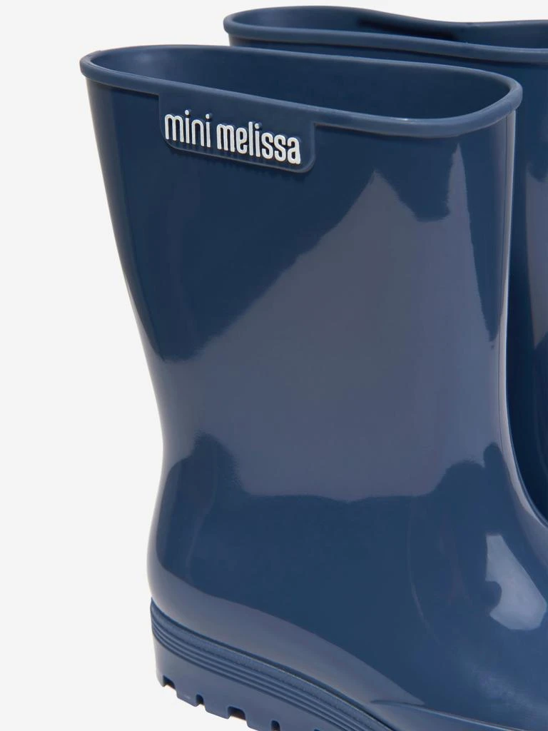 Mini Melissa Mini Melissa Girls Welly Boots in Navy 3