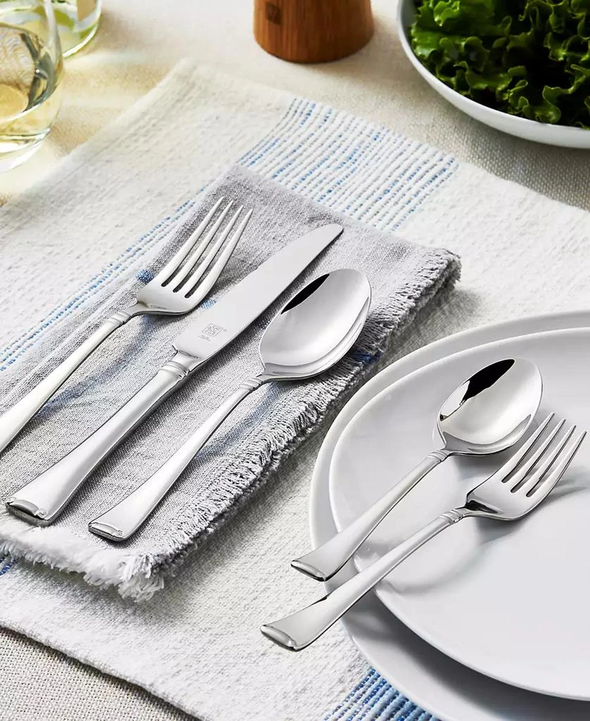 ZWILLING Zwilling TWIN® Brand Angelico 18/10 Stainless Steel 45-Pc. Flatware Set, Service for 8 7
