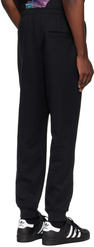 Y-3 Black Cuffed Sweatpants 3
