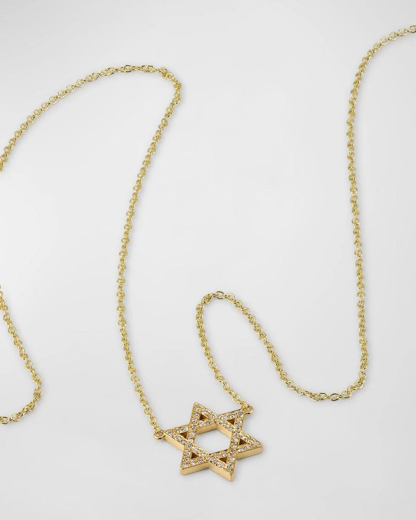 Jennifer Meyer Diamond Star of David Necklace 3