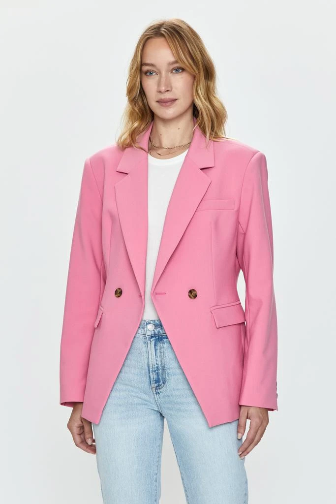 Pistola Denim Remy Double Breasted Blazer - Pink Cosmos 1