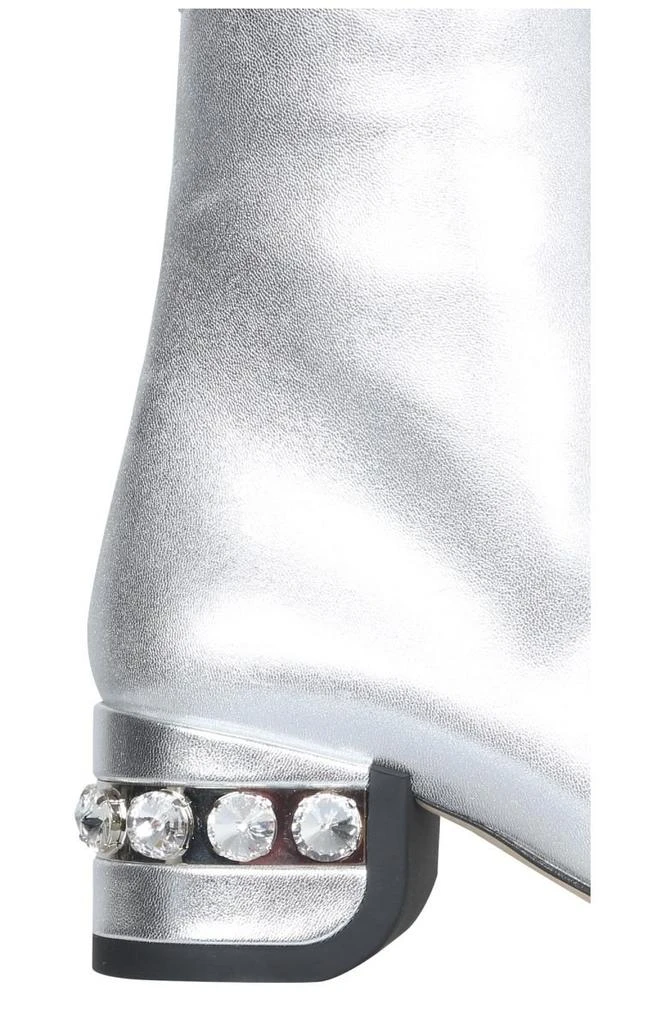Nicholas Kirkwood Nicholas Kirkwood Round Toe Crystal-Embellished Ankle Boots 4