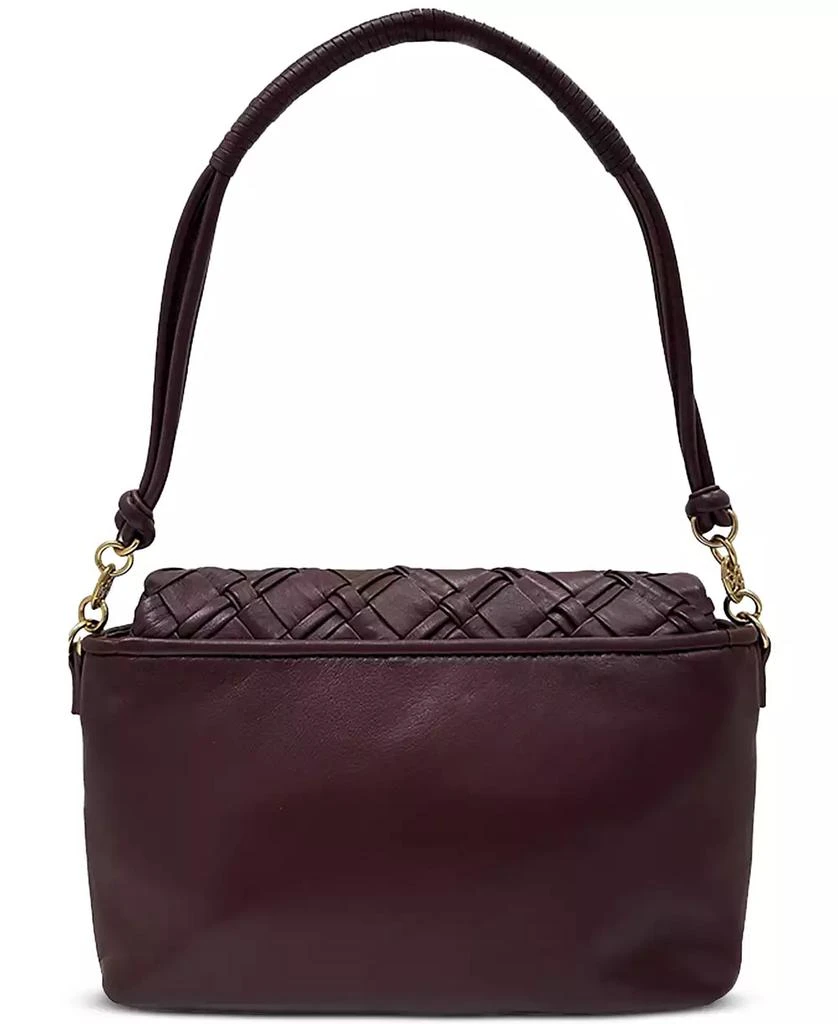 Sam Edelman Evelyn Woven Leather Small Flap Shoulder Bag 3