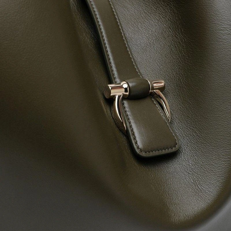 Salvatore Ferragamo Salvatore Ferragamo Xl Olive Tote Bag 5