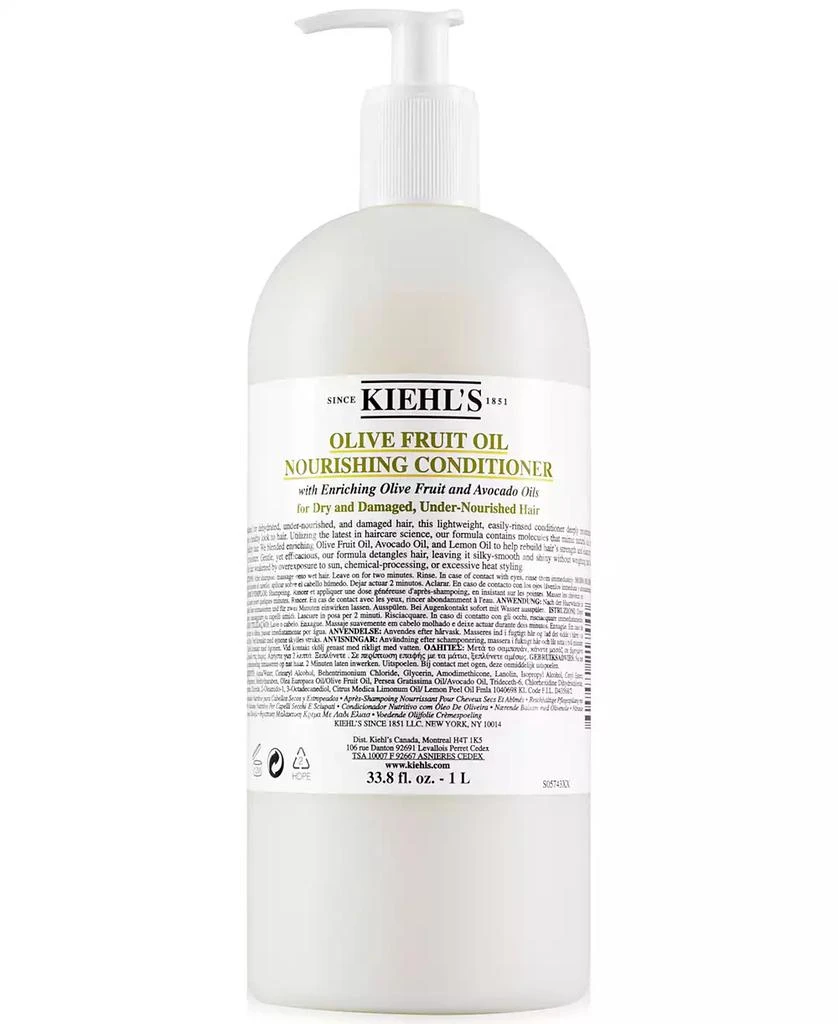Kiehl's Olive Fruit Oil Nourishing Conditioner, 33.8 fl. oz. 1
