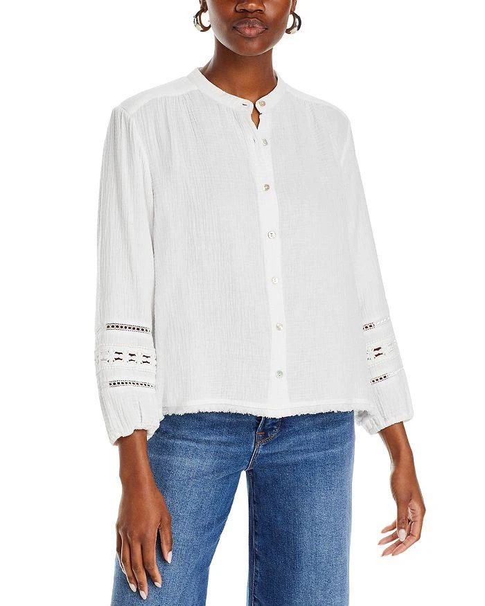 Johnny Was Calme by Cotton Gauze Peasant Top 1