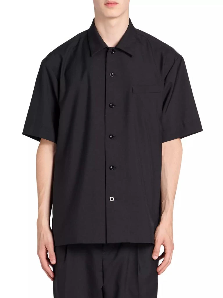 Sacai Short-Sleeve Button-Up Shirt 3