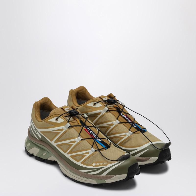 【関税&送料込】Salomon Low Sneaker Xt-6 Mustard Kaki Pink Salomon Low Sneaker XT-6 mustard/kaki/pink | TheDoubleF
