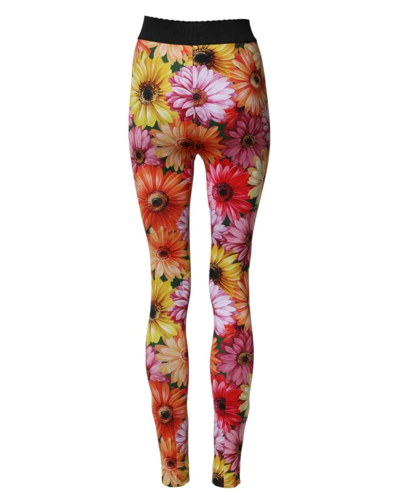 Dolce 
Gabbana Floral Leggings StretchWaist Women
s Pants 2