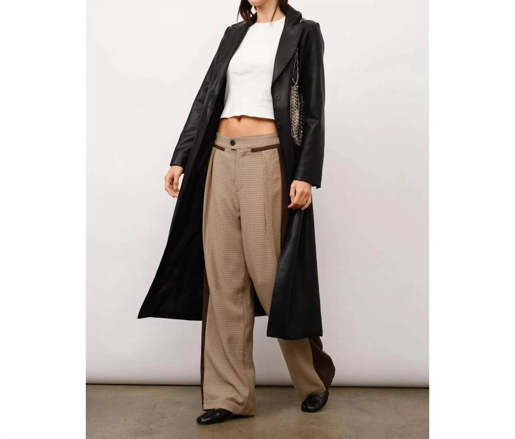 Loucia Loucia - Thalia Faux Leather Coat 5