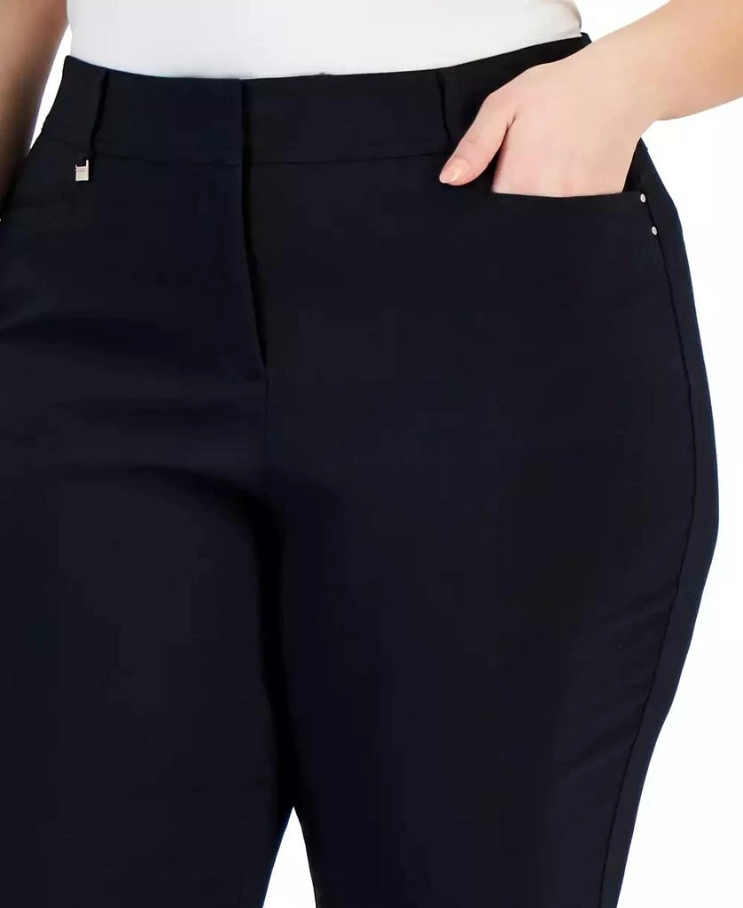 JM Collection Plus and Petite Plus Size Curvy Pants, Exclusively at Macy's 4