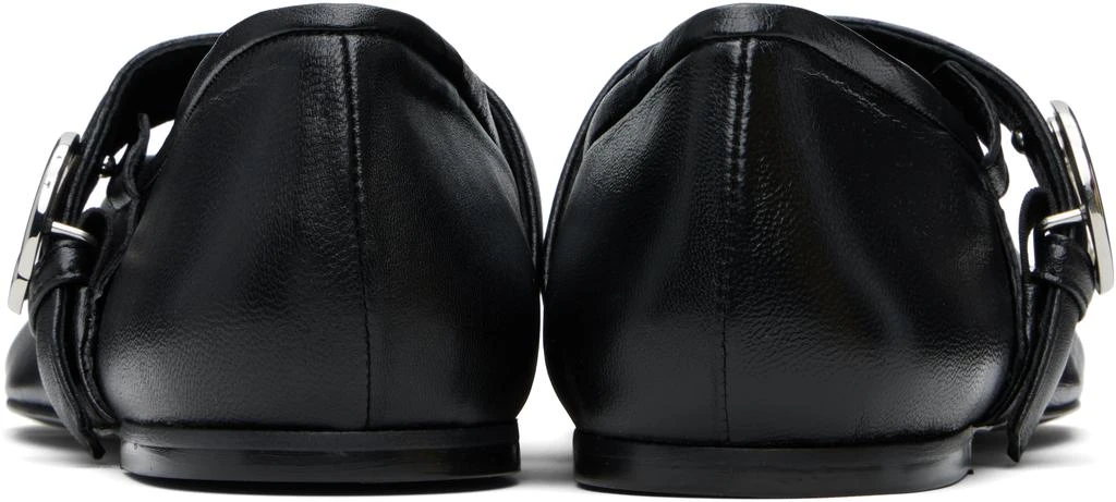 COPERNI Black Five-Toe Belt Ballerina Flats 2