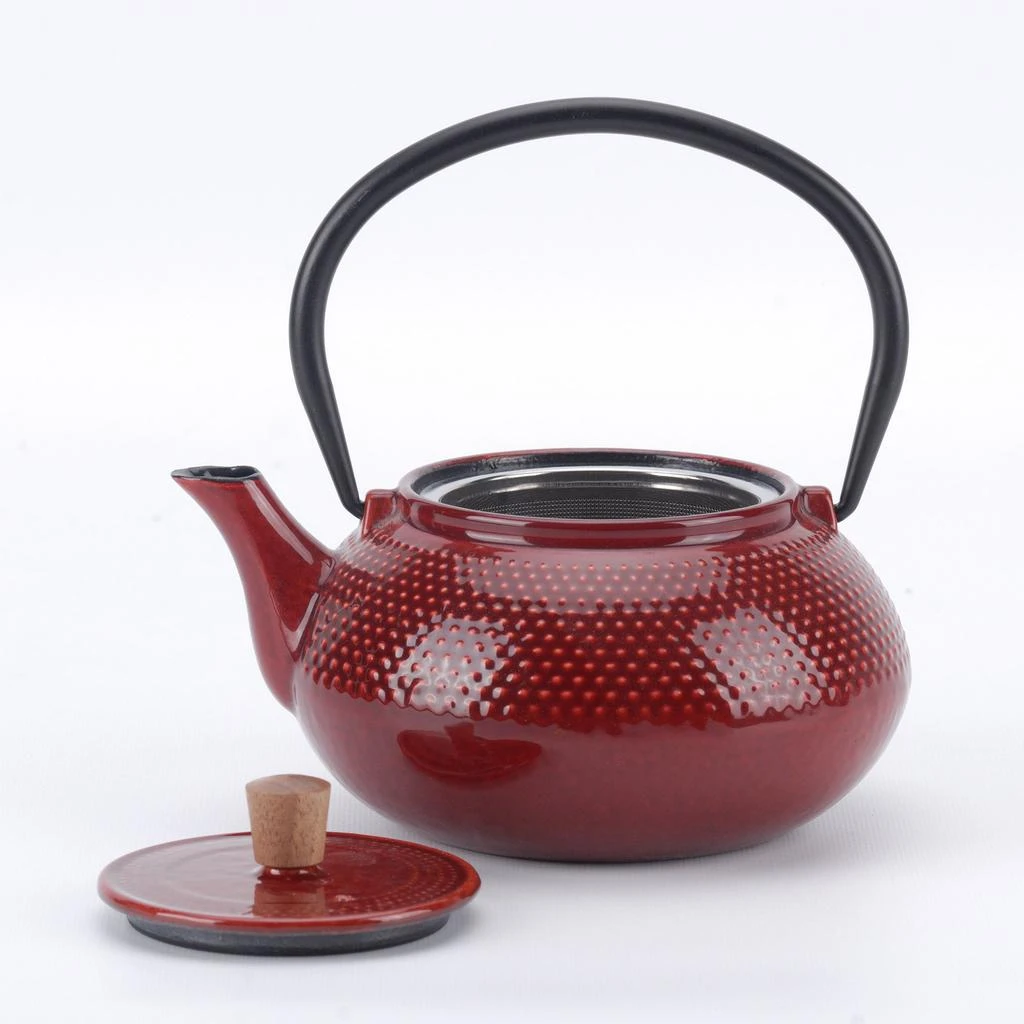 MNML Enameled Cast Iron Teapot - Dot 4