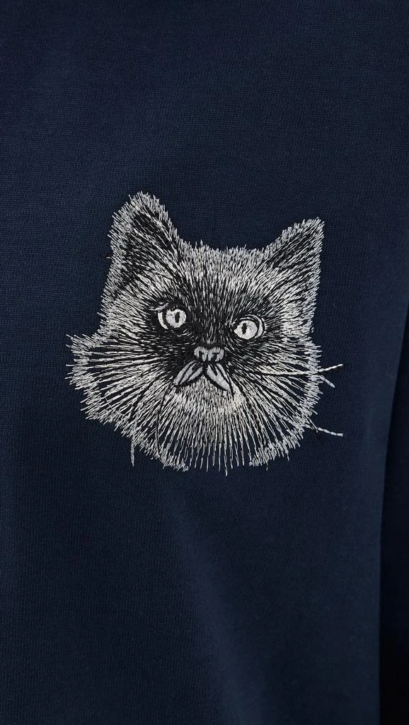 Stella McCartney Cat Oversized Rugby Polo Shirt 5