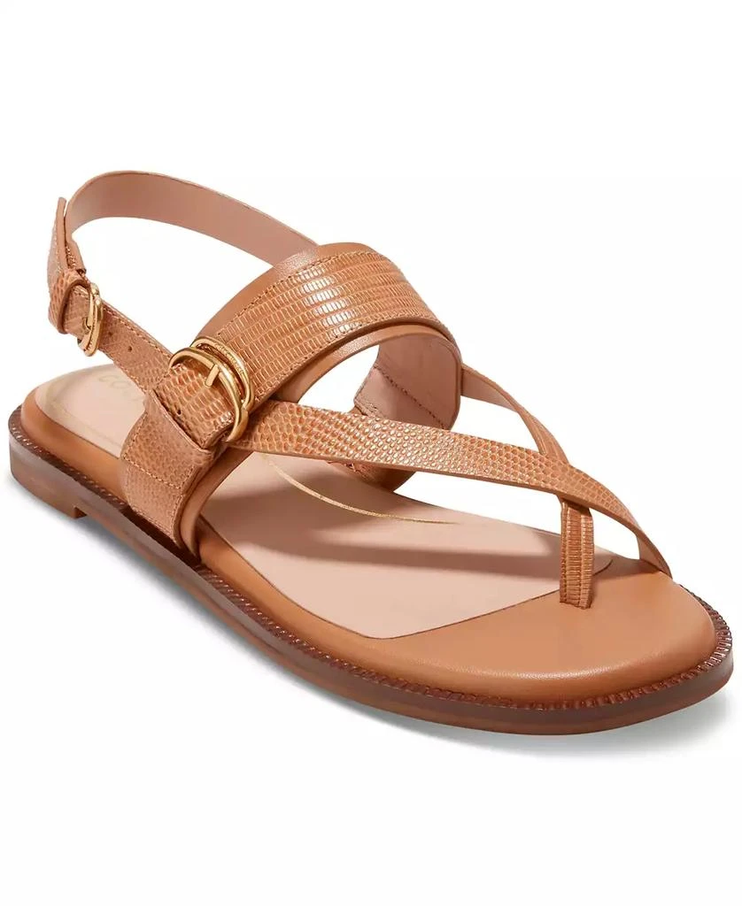 Cole Haan Women's Anica Lux Buckle Flat Sandals 1