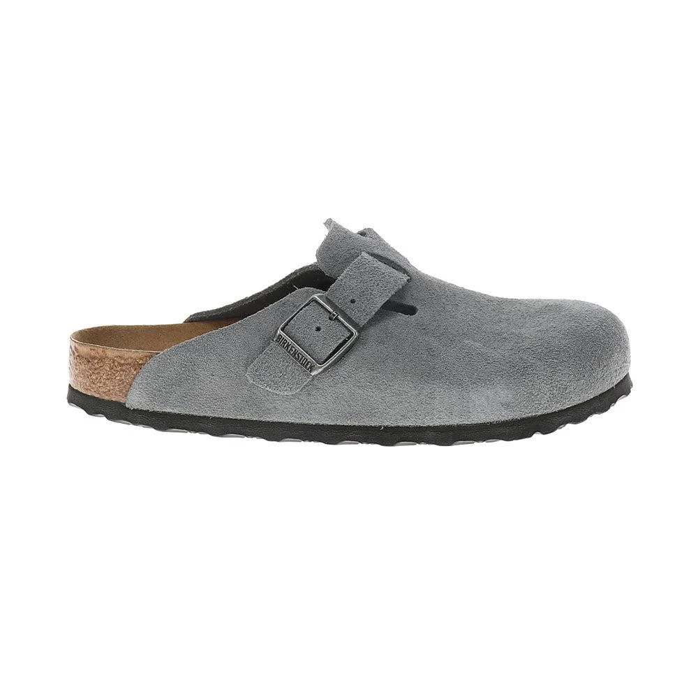 Birkenstock Boston Soft Suede Footbed Clogs 1