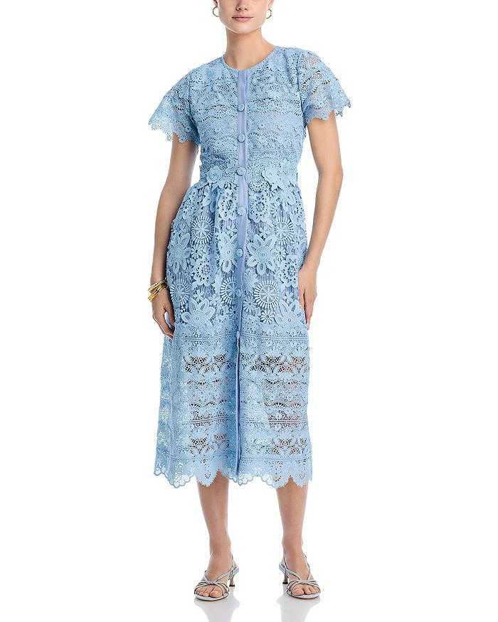Waimari Hibiscus Lace Dress 1