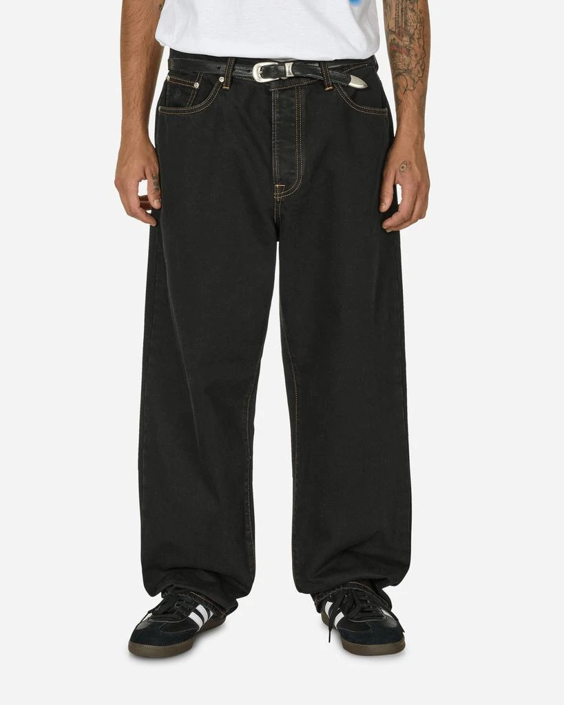 STUSSY Big Ol' Jeans Washed Black 1