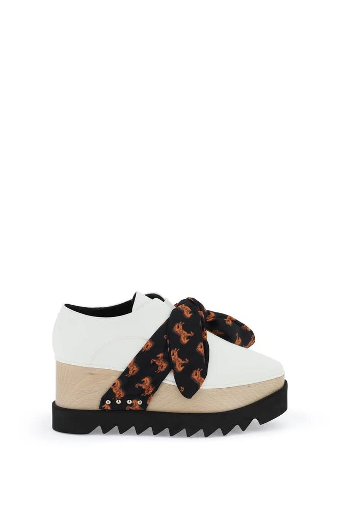 Stella McCartney Stella Mccartney Women's Platform Elyse Loafers Eith Printed Band 1