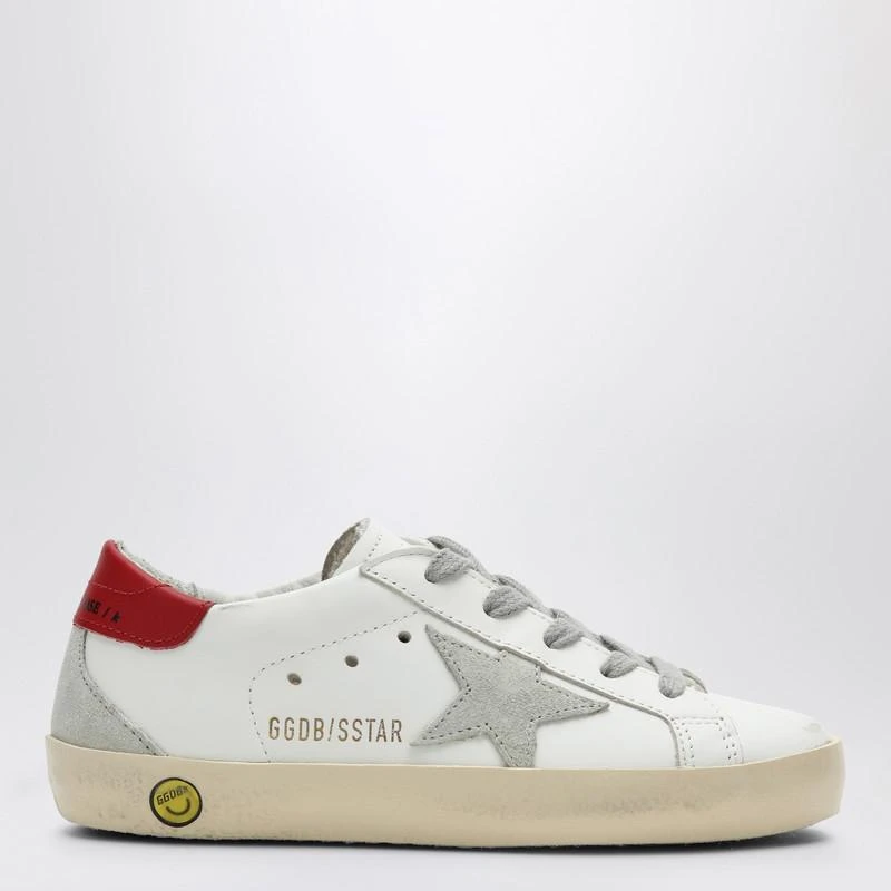 Golden Goose Super-Star white/red trainer 1