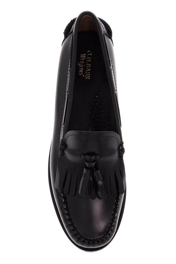 G.H. Bass G.H. Bass Women's Esther Kiltie Weejuns Loafers In Brushed Leather 2
