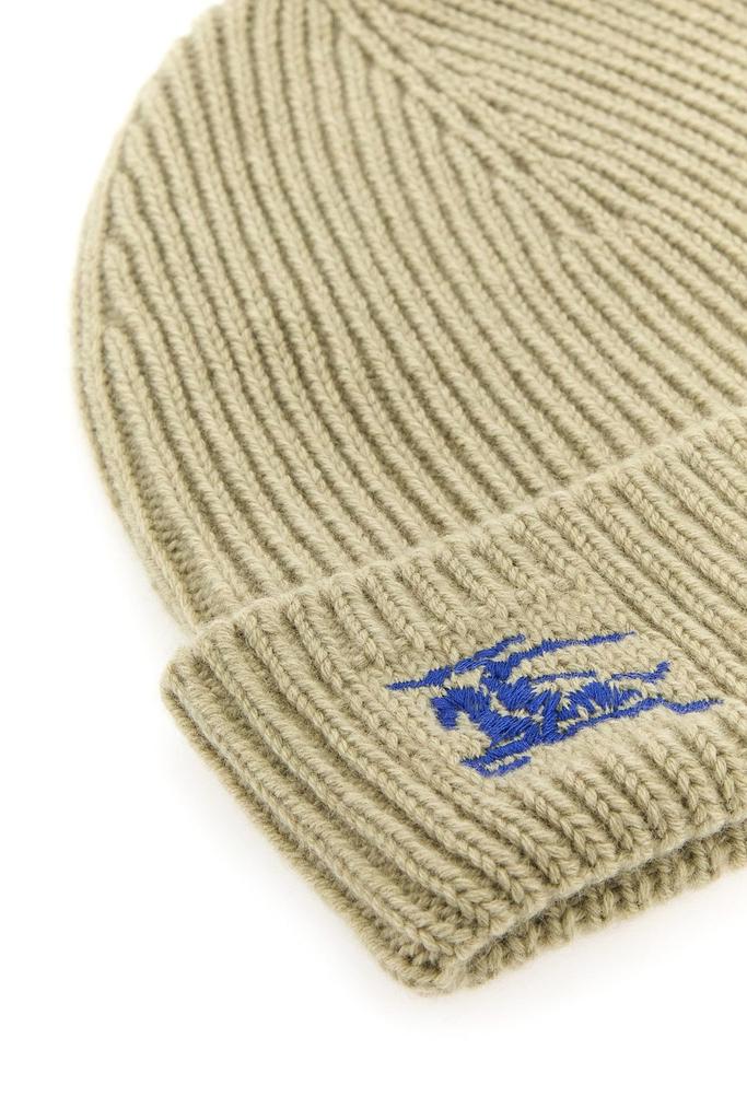 Burberry Khaki cashmere beanie hat