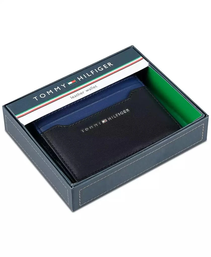 Tommy Hilfiger Men's RFID Magnetic Reversible Card Case Wallet 7