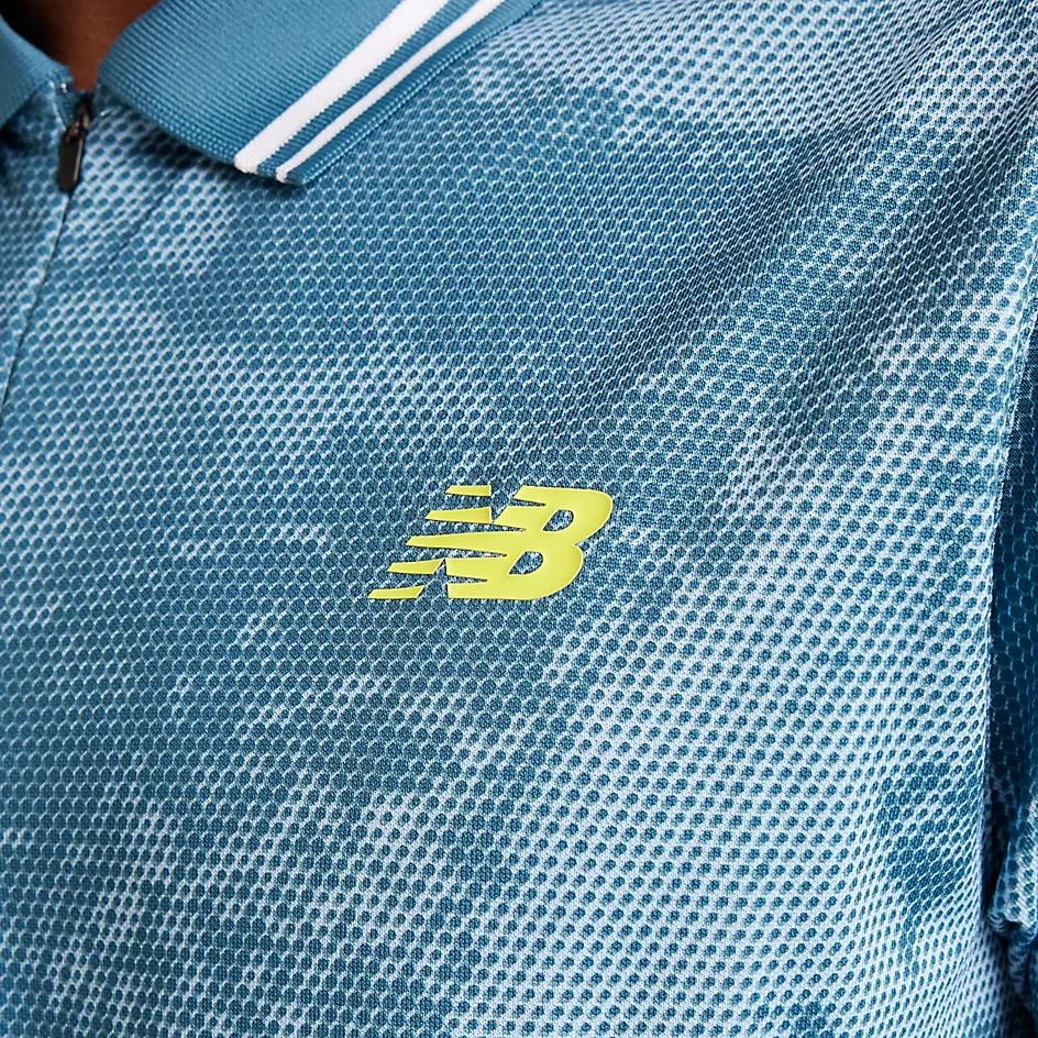 New Balance Men's Printed Tournament Polo 7