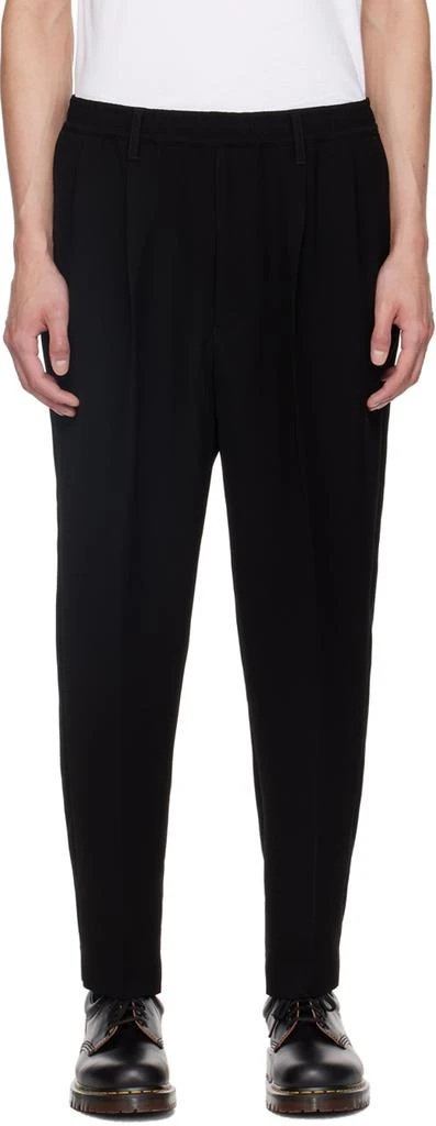 n.hoolywood Black Wide Trousers 1
