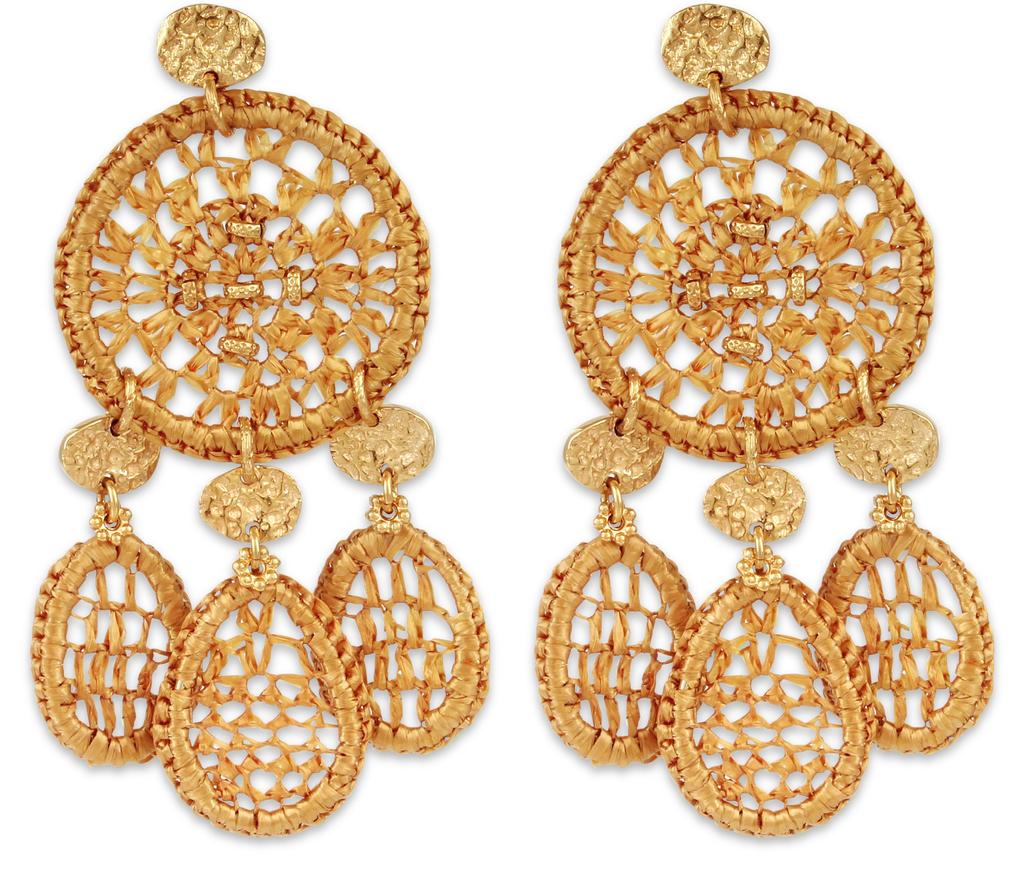 GAS Bijoux Fanfaria Earrings Pm Gold