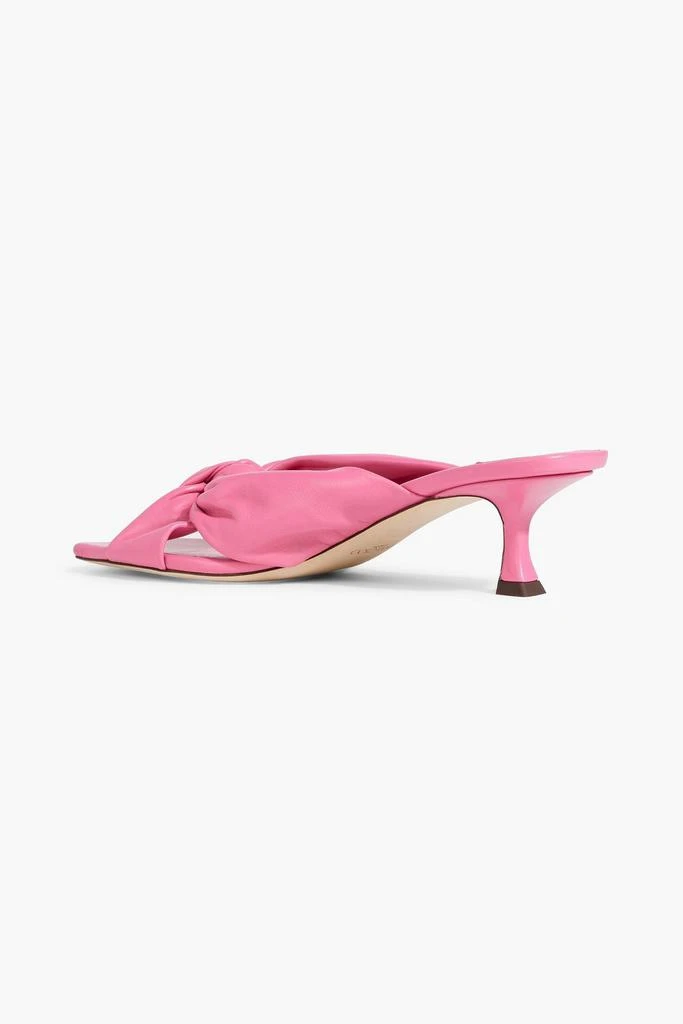 Jimmy Choo Avenue 50 twisted leather mules 3