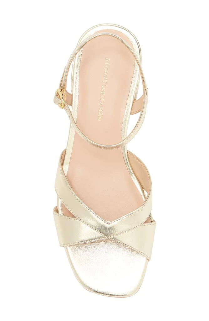 Stuart Weitzman Miami Block Heel Sandal 5