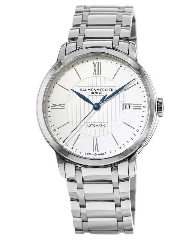 Baume & Mercier Baume & Mercier Classima Automatic Silver Dial Steel Men's Watch 10215 1