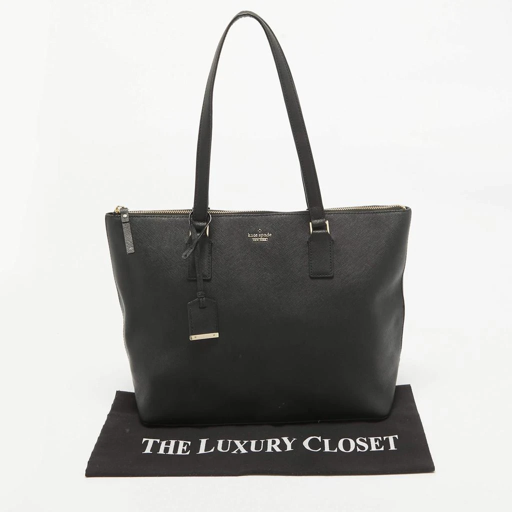 Kate Spade Kate Spade Black Leather Cameron Street Lucie Tote 12