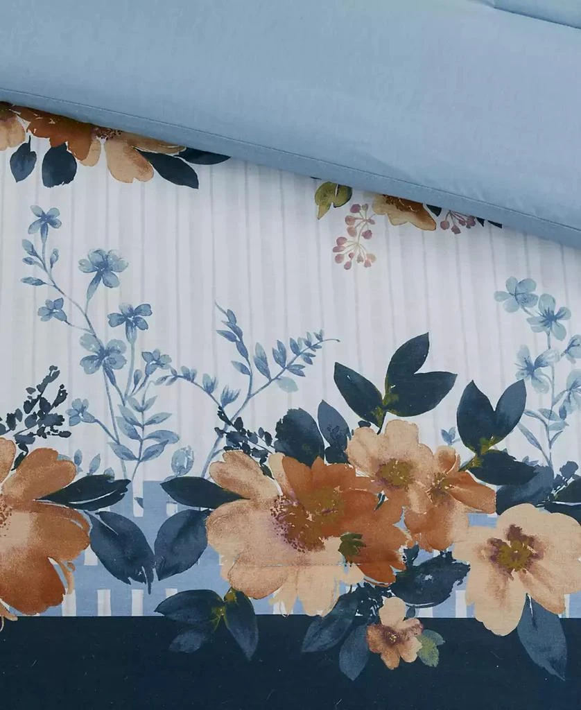 Madison Park Jules Cotton Floral 5-Pc. Comforter Set 8