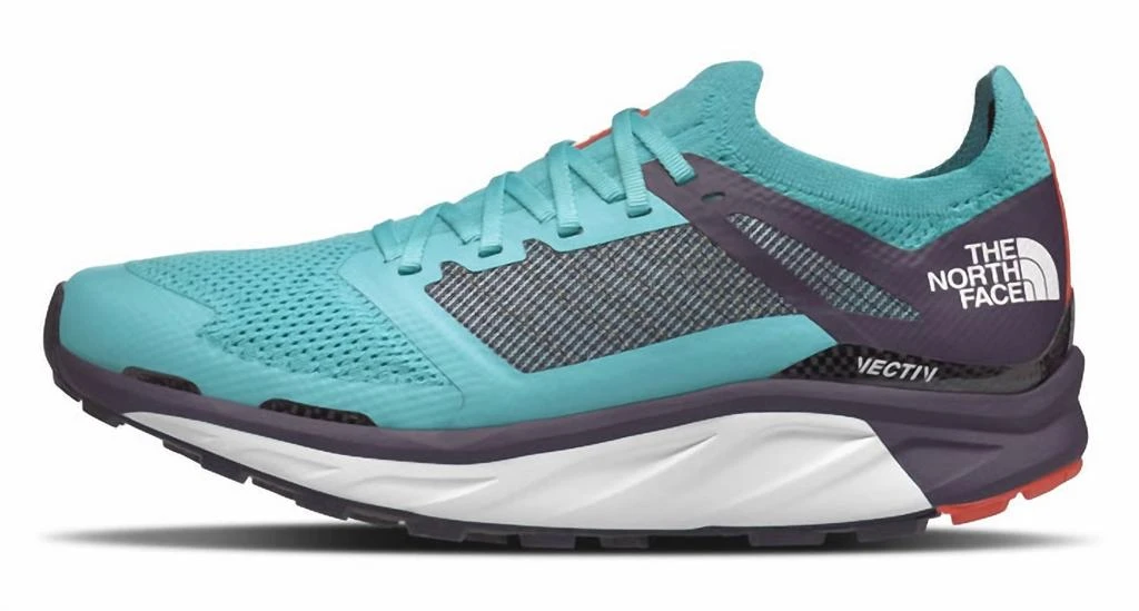 The North Face Women
s Flight Vectiv Trail Running Sneakers In Transatlantic Blue/eggplant Purple