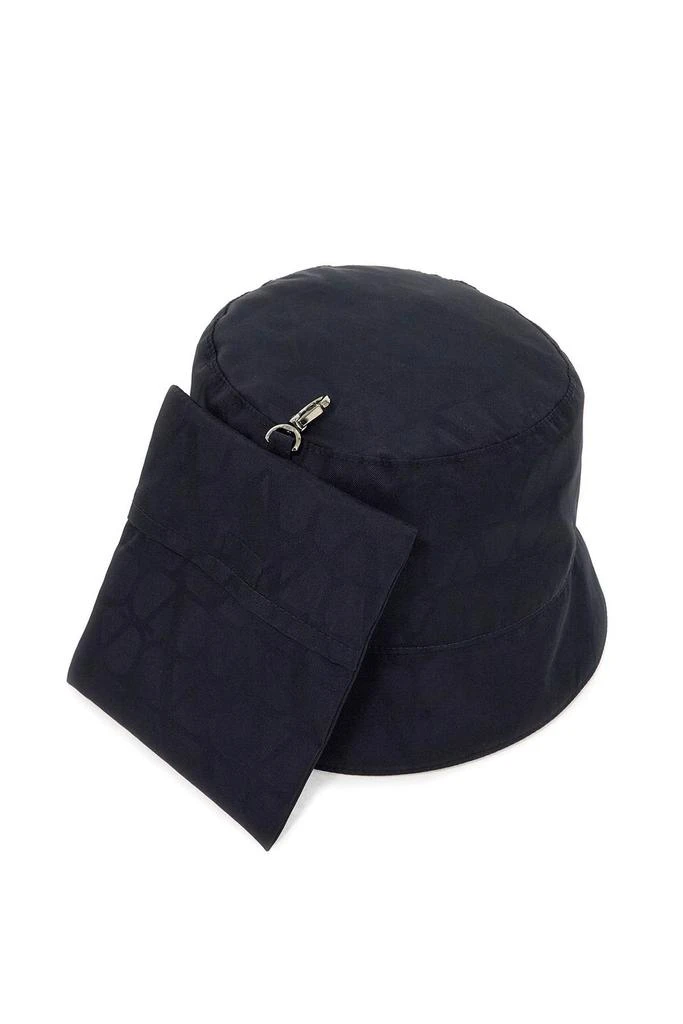 Valentino Valentino	Toile Iconographe Dropped Narrow Brim Bucket Hat 4