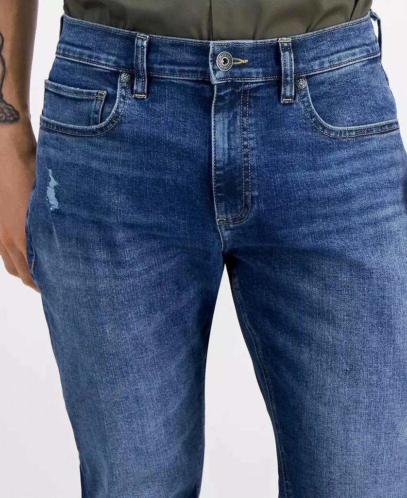 INC International Men's Athletic-Slim Fit Destroyed Jeans, Created for Macy's 3