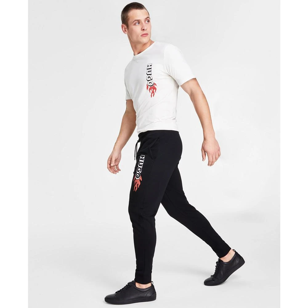 HUGO Men's Durbojet Fire Logo Joggers 3