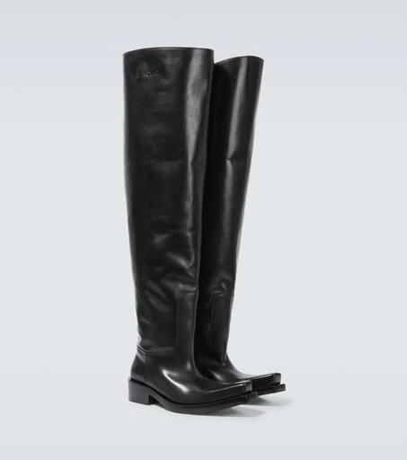 Balenciaga Santiago over-the-knee leather boots 5