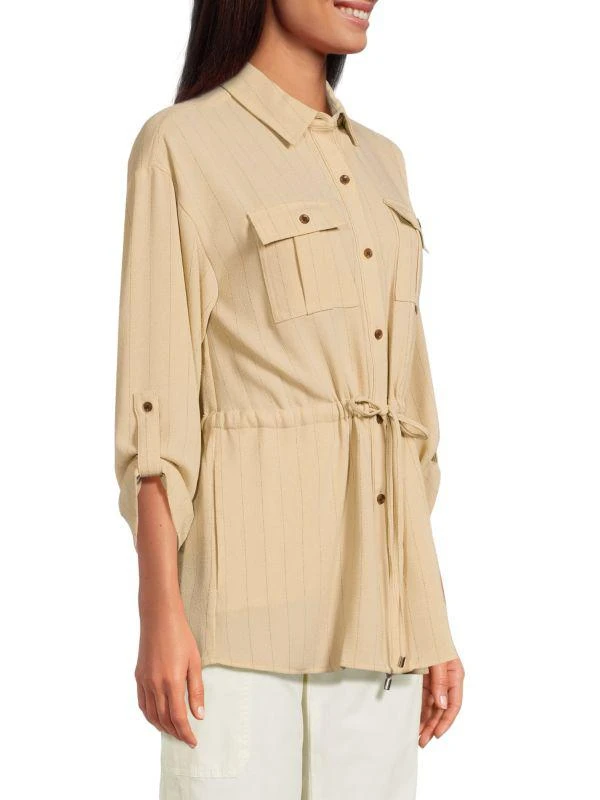 Calvin Klein Striped Tunic Top 3